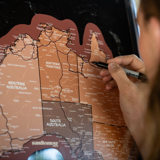 Map of Australia Sticker