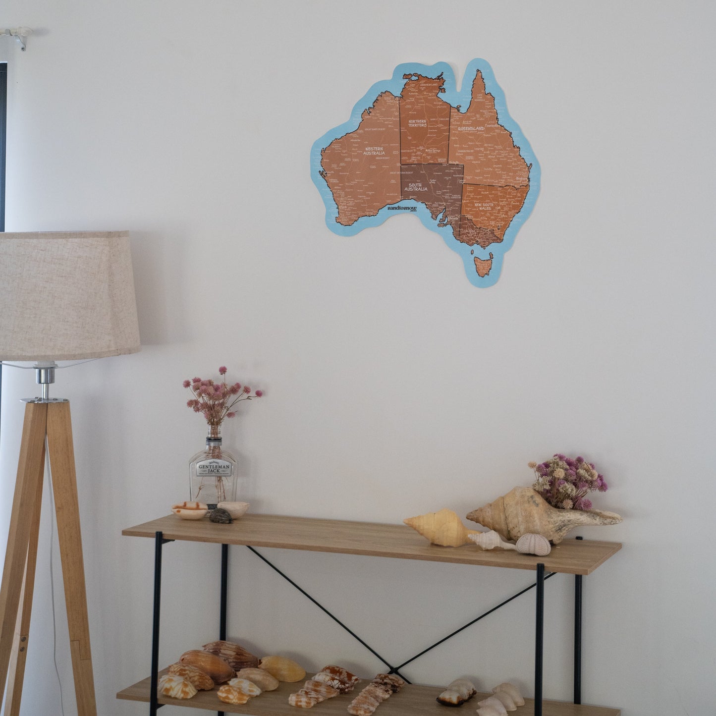 Map of Australia Sticker - Large