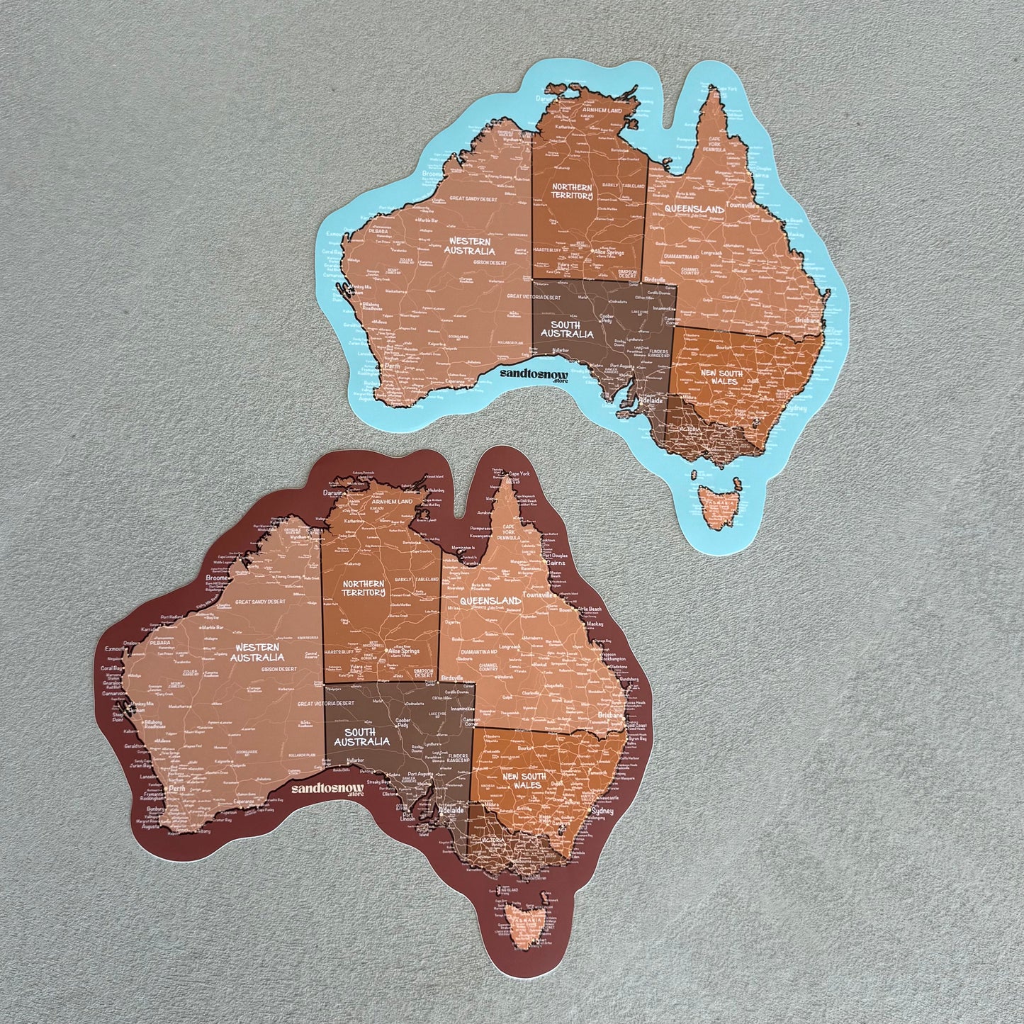 Map of Australia Sticker