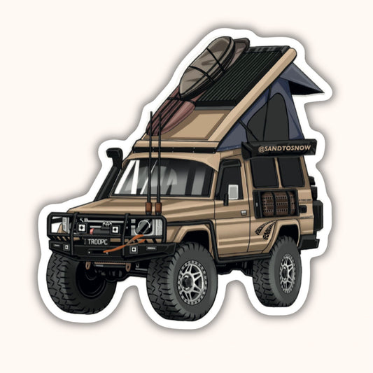 Troopy Sticker