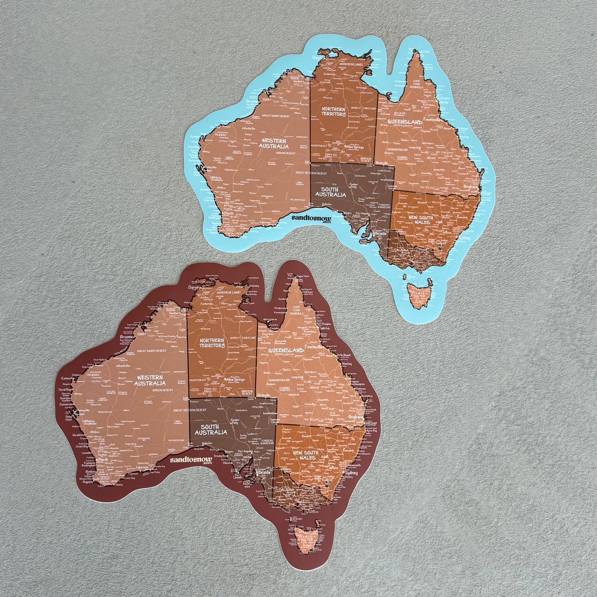 Map of Australia Sticker
Roadtrip Australia
Travel Australia Souvenirs 
Australia Map Decal
Tracing Roads